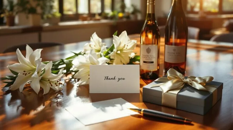 client appreciation after sale