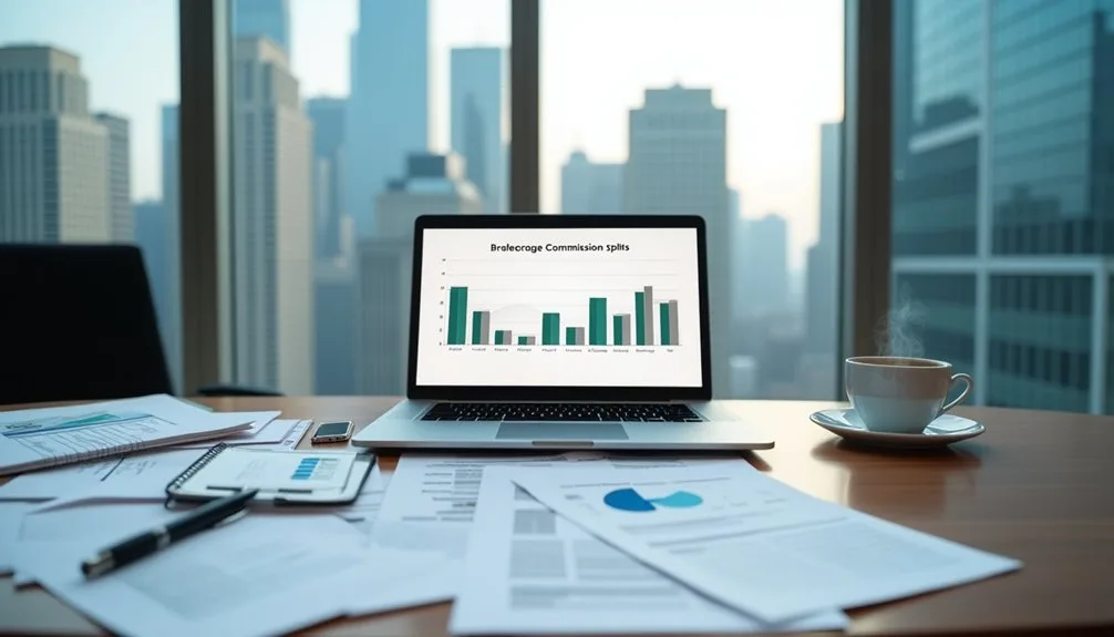 commission distribution and ratios