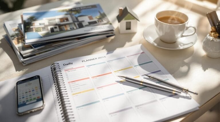 organize real estate tasks daily