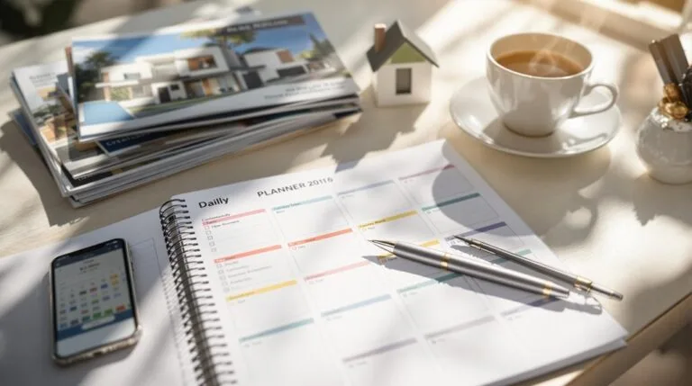 organize real estate tasks daily