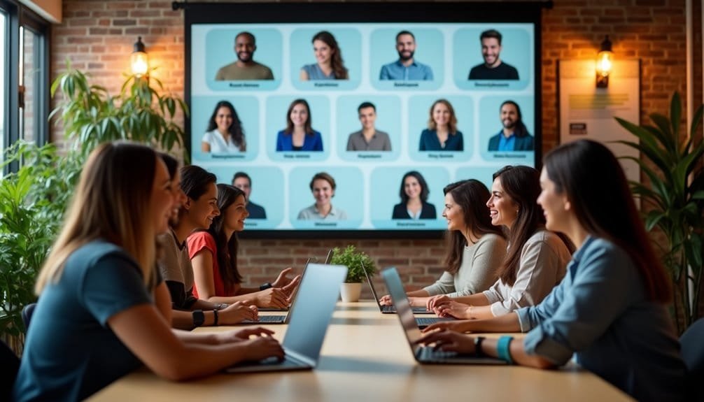 participate in virtual groups