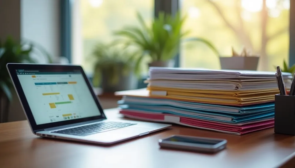 efficient property document organization