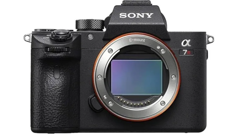 high resolution mirrorless camera