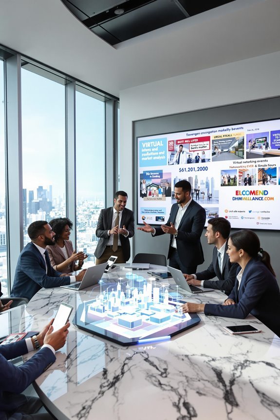 building real estate connections