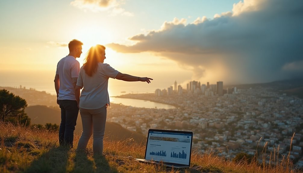 climate risks impact property values