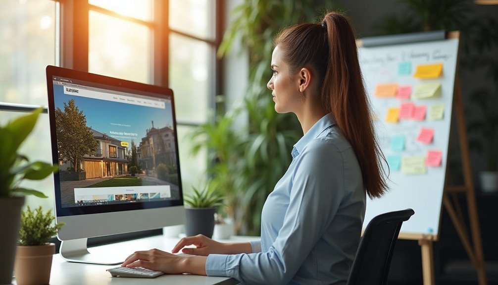 compelling real estate website design