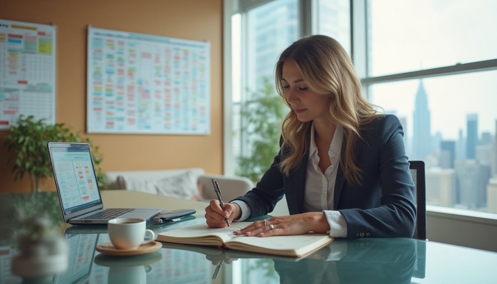 organize daily real estate schedule